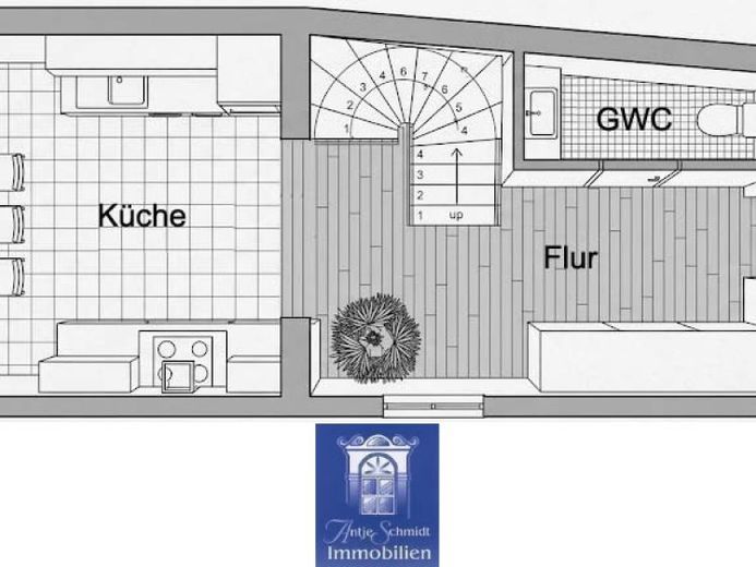 Historischer Altbau trifft modernen Wohnkomfort! Wohnen auf vier Etagen! – Foto 1