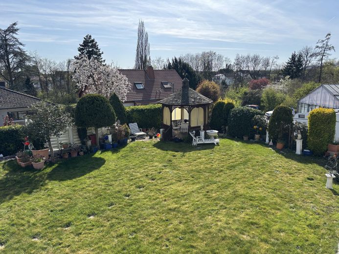 Blick auf den Garten