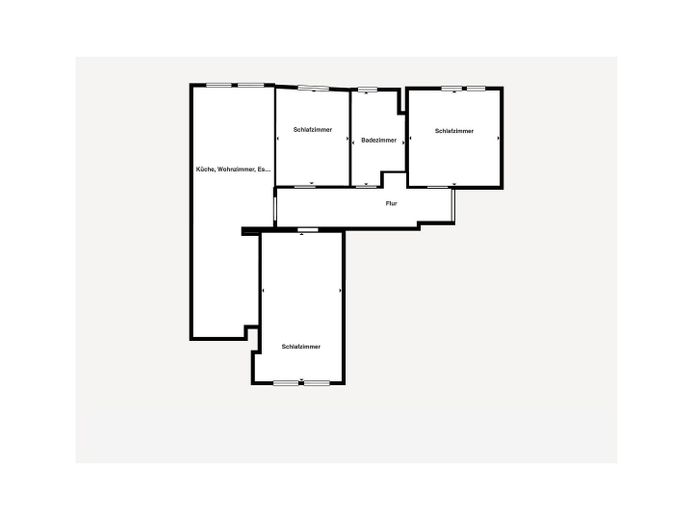 Vivienda moderna en Kronsrode: piso de 4 habitaciones con COCINA EQUIPADA, BALCÓN y LOGIA – Foto 15