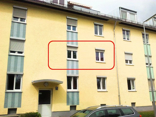 Harika konumda aydınlık ve bakımlı daire – Hausansicht