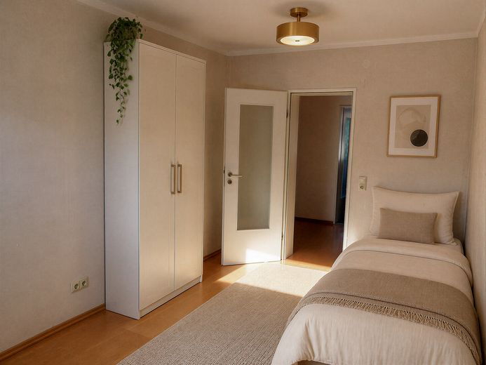 Maison calme pour familles ou vie multigénérationnelle sur quatre étages – Schlafzimmer (OG 2)