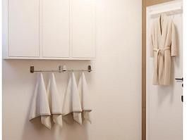 Erstbezug – Möblierte 2-Zimmer-Neubauwohnung im KfW-55-Effizienzhaus Metzingen – Bad/Dusche -3D Raumplaner