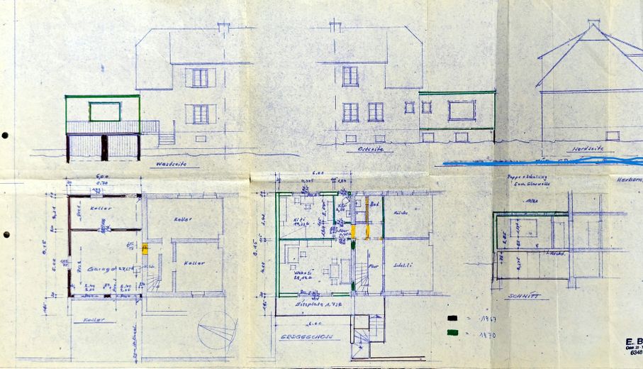 Grundriss Neubau