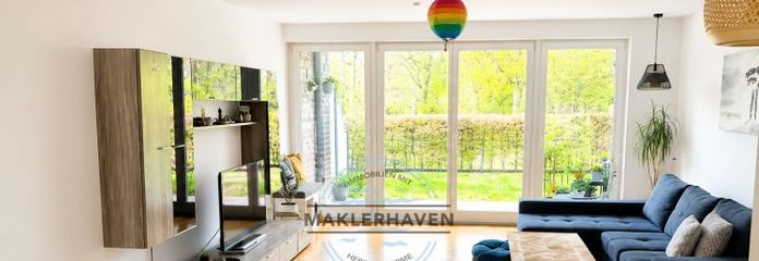 Perle sans commission au Teetzpark : Arriver, respirer & profiter – 4 pièces au rez-de-chaussée avec terrasse + jardin