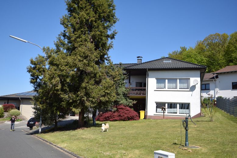 Haus von der Zufahrt