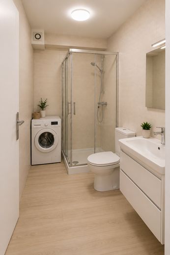 Frisch saniert: 2-Zimmer-EG-Wohnung mit Terrasse bei Büsum – Neues Wohlfühlbad 