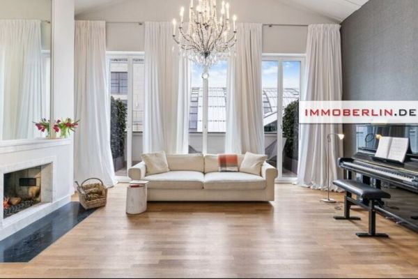 IMMOBERLIN.DE - Luxurious townhouse in prime location – renowned architecture for residential & office use