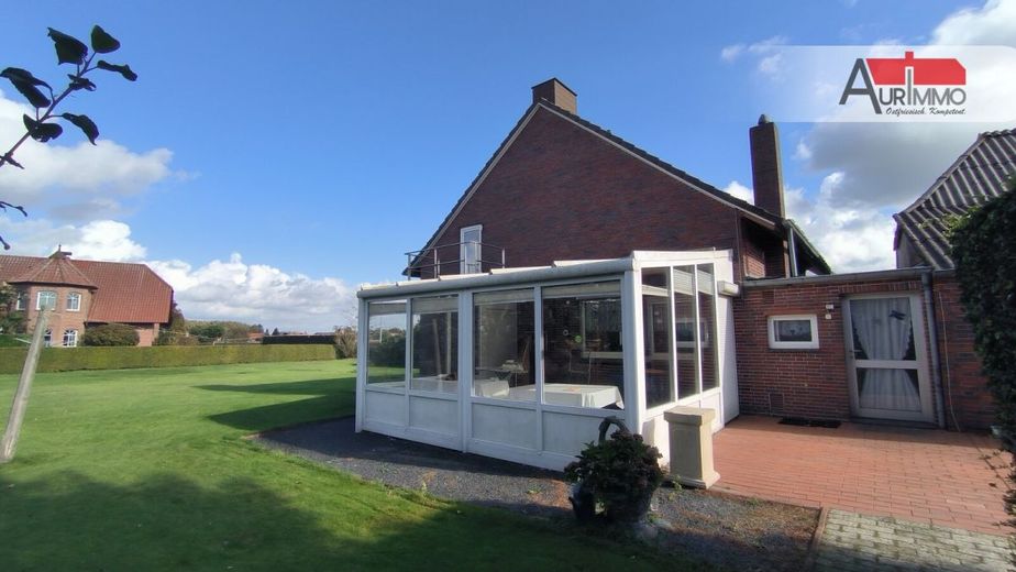 Ehemalige Hofstelle mit Wohnhaus, Scheune – Ansicht Sommergarten