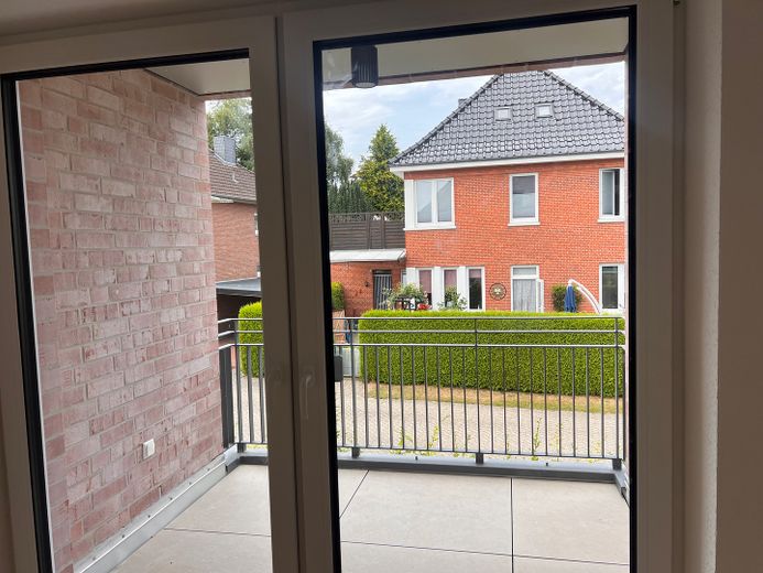 Erstbezug 3-Zimmer-Wohnung an der Stiftsmühle in Aurich – Balkon