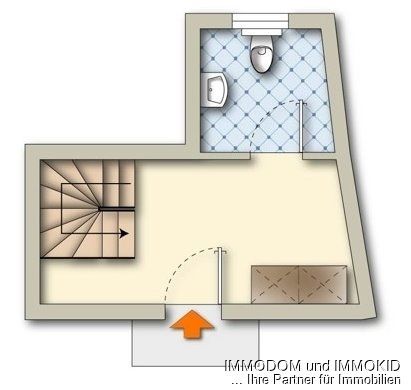 2-Zimmer-Wohnung mitten im Herzen von Zwickau – untere Etage