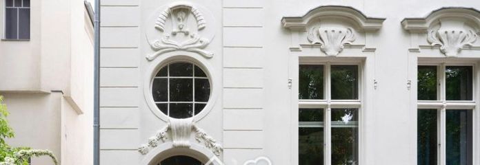 Rarität! Barrierefreie Gartenwohnung in Neobarock-Villa!