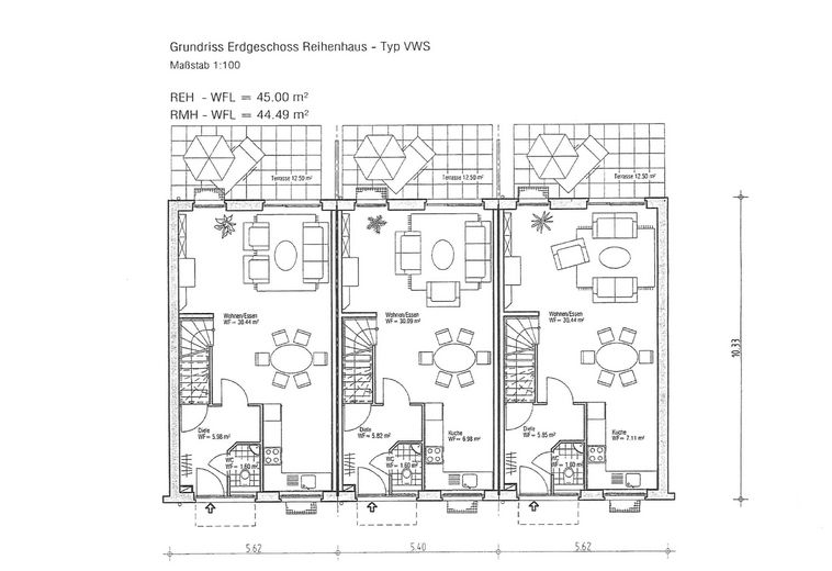 Frisch renoviertes Reihenendhaus mit Gartenparadies & XL-Terrasse – Foto 5