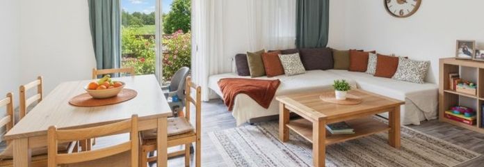 Attraktive Maisonette-Wohnung mit Terrasse, Garten und Einbauküche