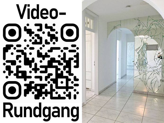 Großzügige 3 - Zimmer Wohnung mit Weitblick - inklusive Garagenstellplatz – QR Code: Videorundgang