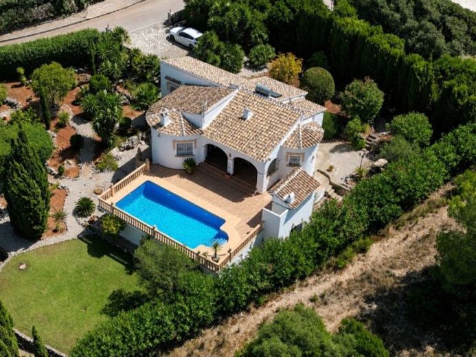Villa mediterranea da sogno con vista sul mare, piscina e riscaldamento in posizione tranquilla a Ràfol de Almúnia – Foto 1