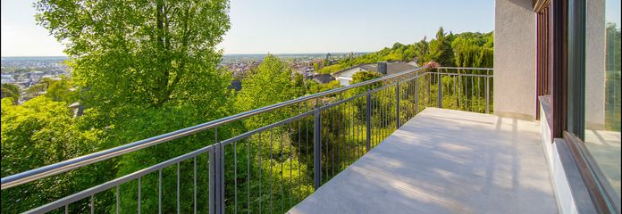 Blick vom großen Balkon