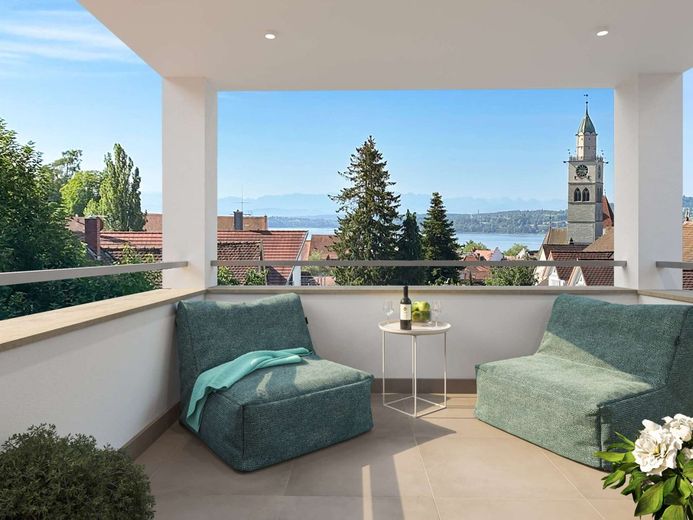 Der große Balkon