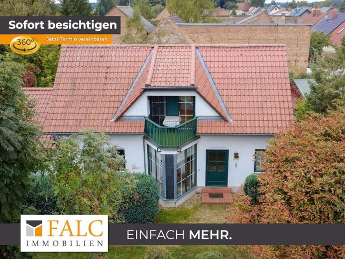 Schorfheide b. Berlin: 2 Wohnhäuser, 21 kWp PV, 4.050 m² Grundstück – Foto 1