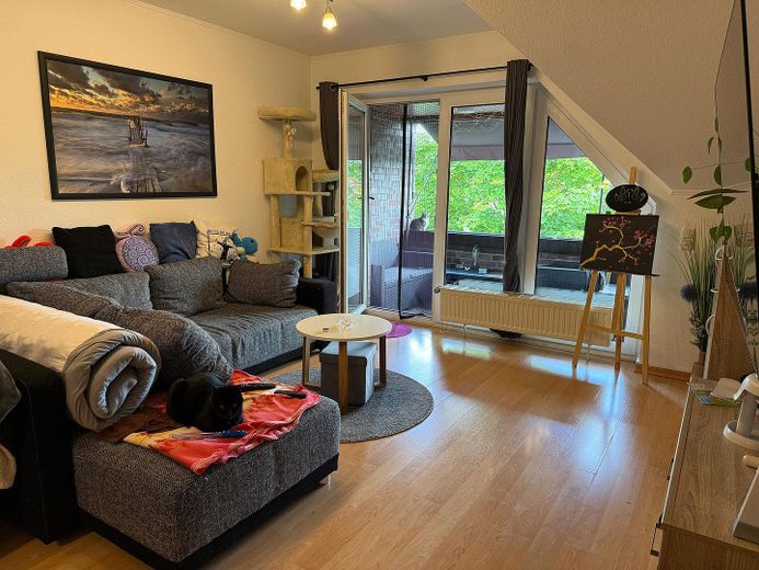 Wohnzimmer mit Loggia