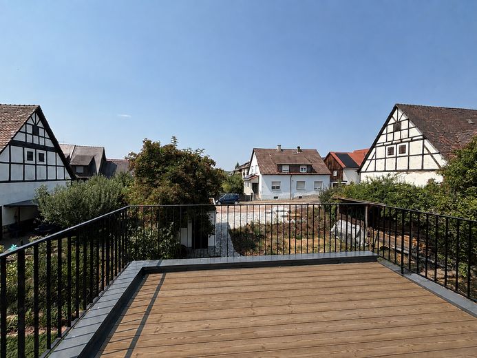 Exklusive Loftwohnung im Denkmal | Erstbezug nach hochwertigem und nachhaltigem Umbau – Balkon