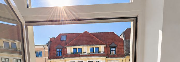 First occupancy after renovation of a period apartment, balcony & prime location in Stadtfeld – Zimmer 3, Blick auf Balkon