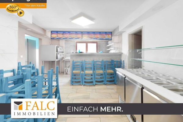 Atractivo inmueble comercial con heladería, tienda de kebabs y espacio residencial