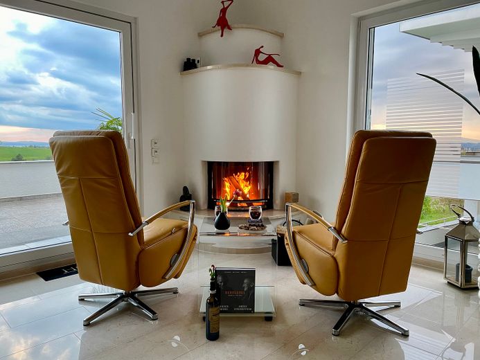 Lage,Lage,Lage - tolles Einfamilienhaus mit grandiosem See- und Bergblick – Wohnbereich