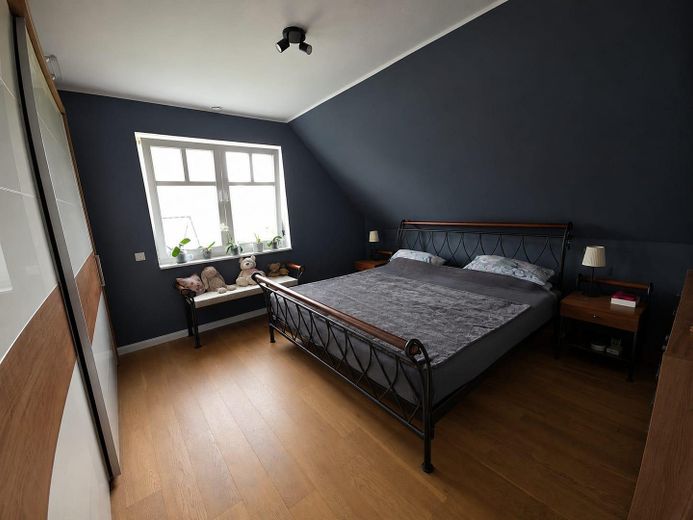 Senza provvigione da privato: elegante casa unifamiliare in stile Sylt a Laer (Münsterland) – Schlafzimmer 1