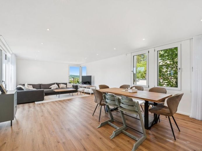 Traumhafte Terrassenwohnung mit Panoramablick, XXL-Terrasse und hochwertiger Sanierung – फोटो 1