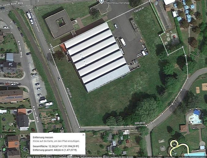 Vielseitige Produktions- & Lagerhalle 2.800 m² + 9.400 m² Freifläche in Wertheim-Bestenheid – verfügbares Gelände