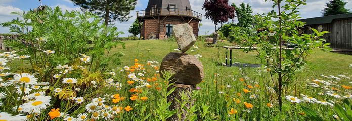 Mühle im Sommer