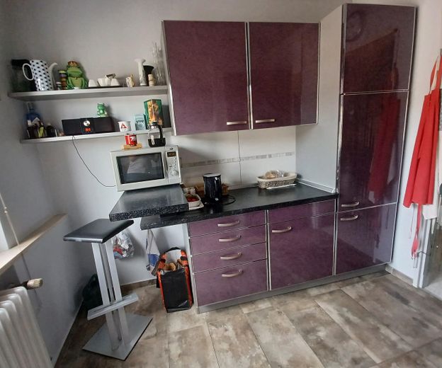 Bright 4-room apartment by Nuremberg City Park – Küche 2
