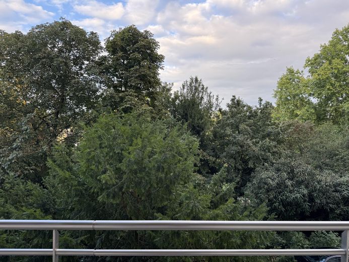 Kernsanierte 1-Zimmer-Wohnung mit Balkon, 47 m², 2. OG in Frankenthal – Blick aus der Wohnungstüre