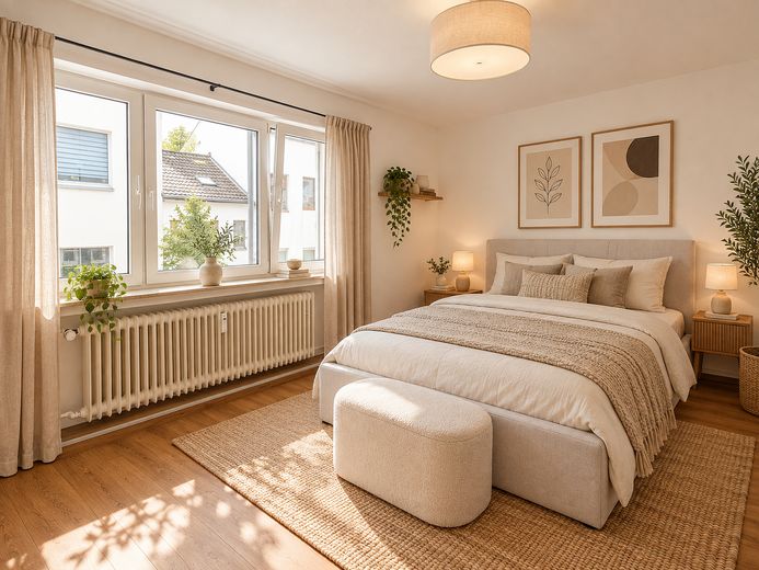 Ab 09/2027 frei – sanierte Wohnung in Köln-Ehrenfeld | Eigennutzung oder Kapitalanlage – Wohnzimmer.