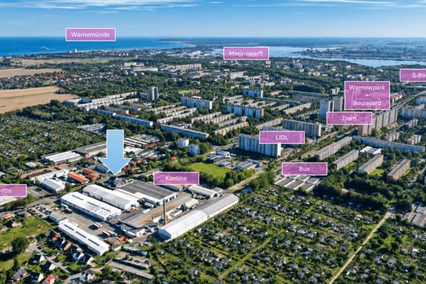 Сучасна офісна-/медична площа 125 м² з паркомісцями в Росток-Лютен Клайн