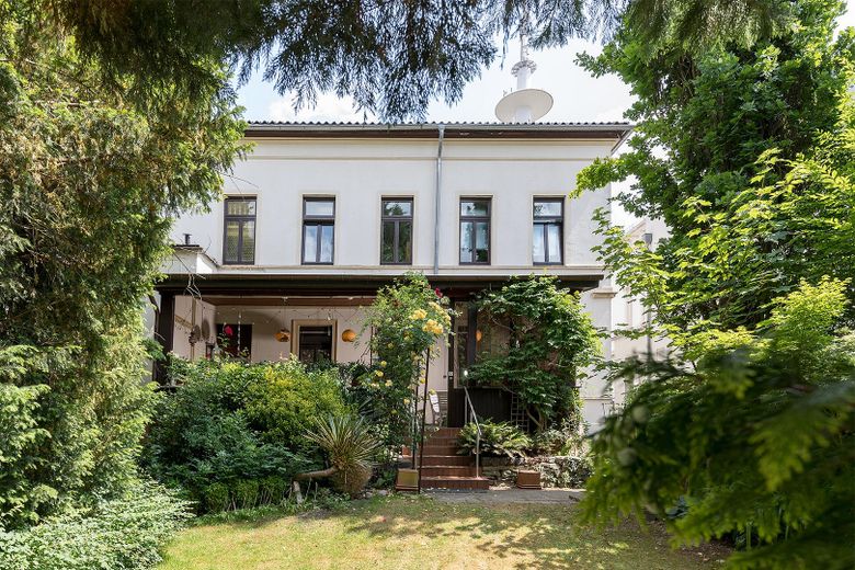 Rückansicht aus dem Garten