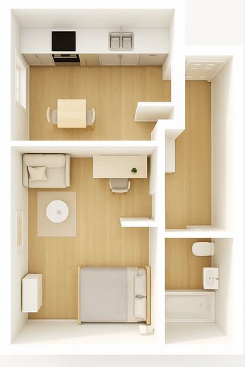 Grundriss (skizziert)