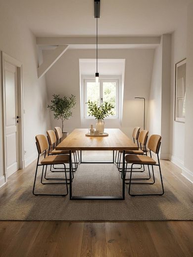Large, representative maisonette in a classic city villa! Near Dahlem! (Further apartments available) – Esszimmer Einrichtungsbeispiel