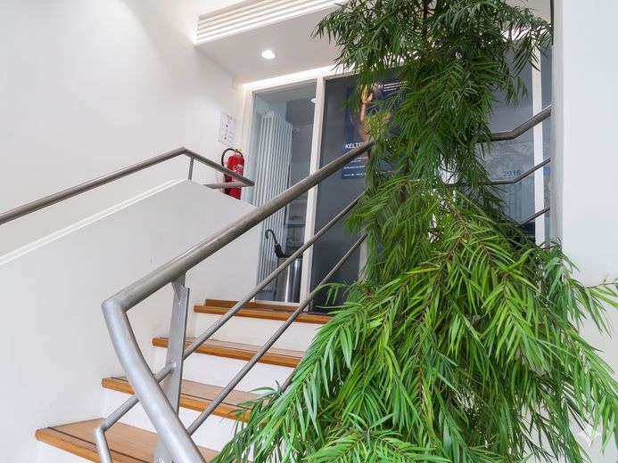 Meersburg, helle Büro-/Praxisflächen – Aufgang