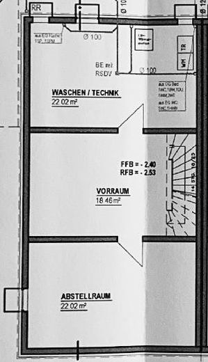 Grundriss Keller/Untergeschoss