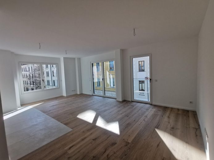 2-Zimmer-Wohnung im Dreimühlenviertel – Wohnzimmer