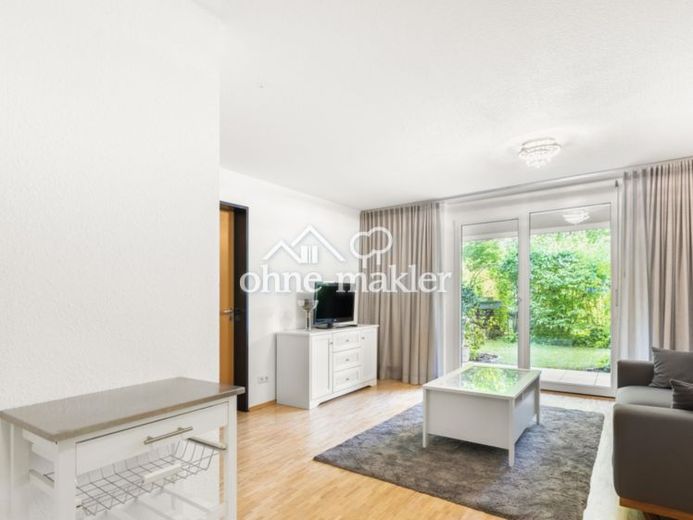 Ruhige möblierte 2-Zimmer-Gartenwohnung mit Terrasse in Frankfurt Nordend-West – फोटो 1
