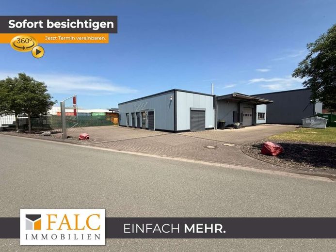 Gewerbestandort mit Halle, Büro, PV & Ausbaureserve – Raesfeld – Foto 1