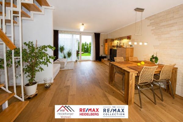 Hochwertiges Reihenmittelhaus mit Garten, Garage und idealer Heidelberg-Anbindung