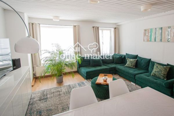 Ruim 3-kamerappartement met terras en tuin