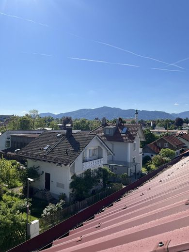 Aussicht von Dachfenster