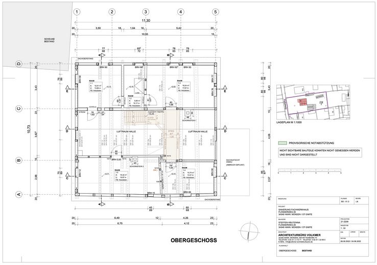 Wohnhaus Obergeschoss