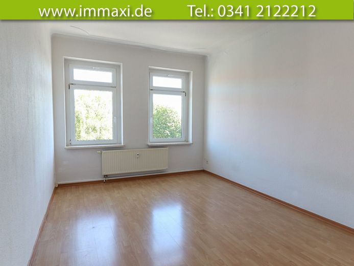 LEIPZIG-MÖCKERN + 3 RAUM WOHNUNG MIT EINBAUKÜCHE + 3.OG + AB SOFORT FREI – Zimmer-1