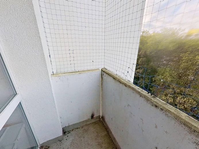Helles WG-Zimmer in 3er-WG in Münster-Kinderhaus – Balkon