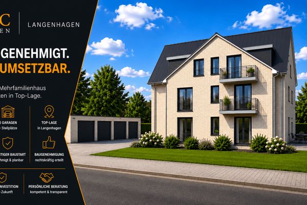Baugenehmigtes MFH in Langenhagen - Investitionsmöglichkeit mit sofortigem Entwicklungspotenzial